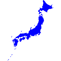 Japan framed SM blue